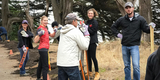 Group volunteers with the Parks Department